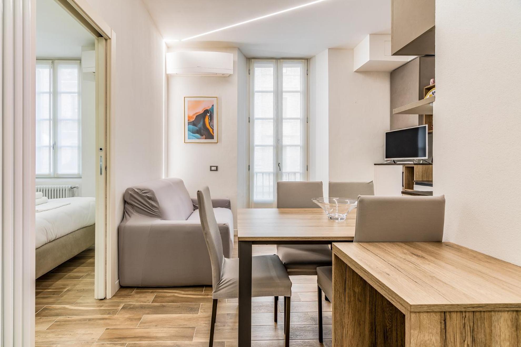 Milano Corso Genova 4Pax Wi-Fi Apartment Luaran gambar