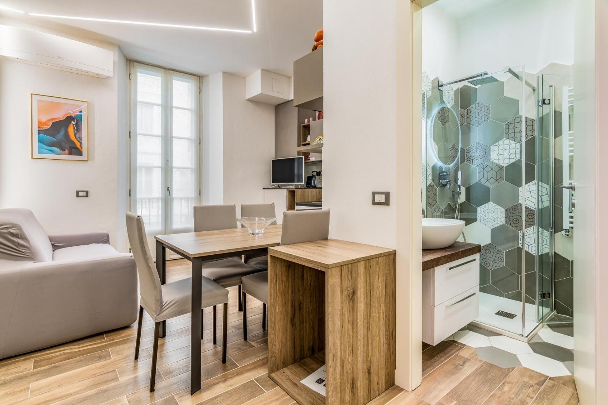 Milano Corso Genova 4Pax Wi-Fi Apartment Luaran gambar
